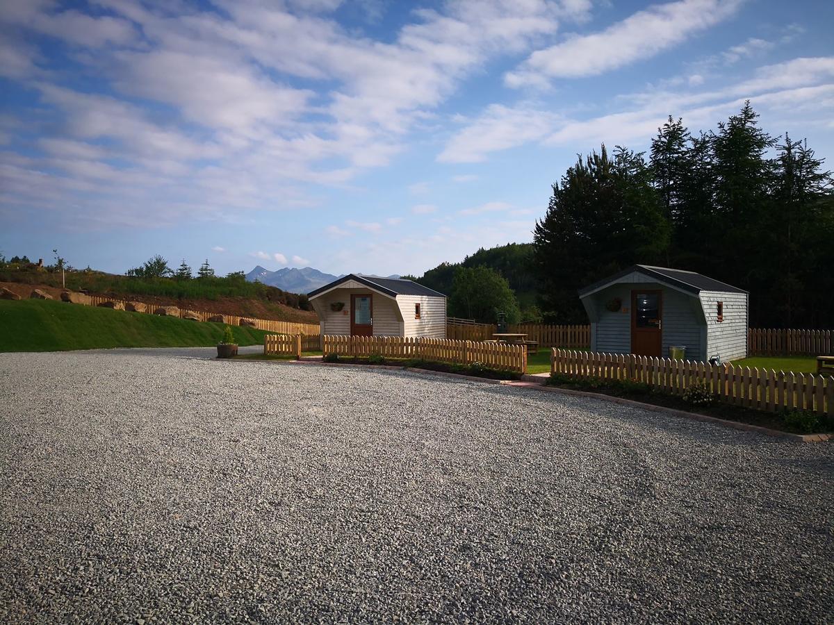 Isle Of Skye Camping Pods Bagian luar foto